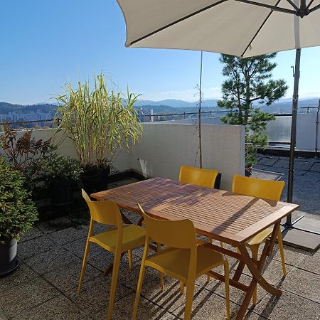 Bright Penthaus Apartement, With A Wonderful View Ljubljana Exterior foto