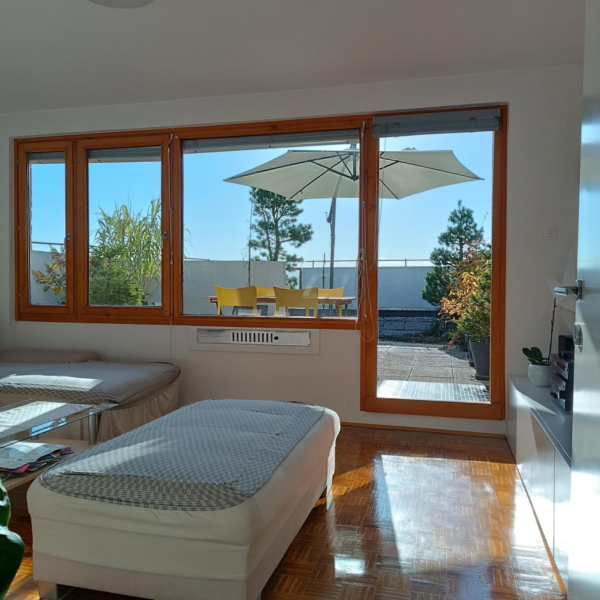 Bright Penthaus Apartement, With A Wonderful View Ljubljana Exterior foto